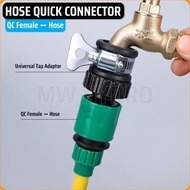 UNIVERSAL TAP ADAPTOR, TAP CONNECTOR, QUICK CONNECTOR MALE TO FAUCET