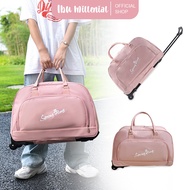 IBUMILLENIAL Duffel Trolley Bag Travel Suitcase Bag Trolley Travel Bag 2 Wheels 360 Degree Strong Ha