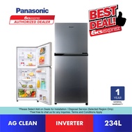 Panasonic 2 Door Top Freezer Inverter Fridge (234L) NR-BL263VPMY Refrigerator / Peti Sejuk