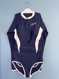 Speedo長袖連身泳衣/ 32/34/38