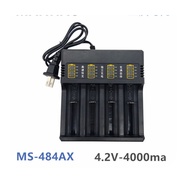 18650Charger Four-Slot Wire Charger21700Multifunctional Lithium Battery Charger26650Battery Fast Charging Universal