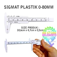 Sigmat Vernier Caliper Sketmat/ Mini Plastic Vernier Caliper/