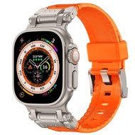 Đồng hồ dây đeo cho Apple TPU bọc thép Ultra 2 49mm 46mm 45mm 44mm 42mm iWatch sê-ri 10 9 8 7 6 5 4