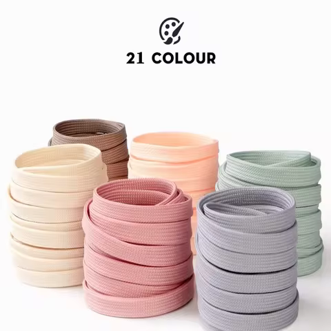 1Pair Sneakers Shoelaces Shoes Accessories Laces for Shoes Unisex Flat Shoe Lace Classic Shoelace Af