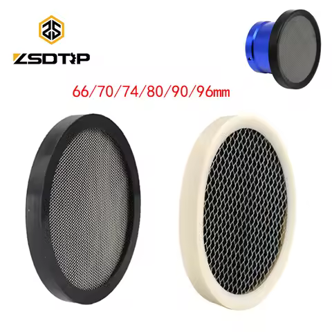 ZSDTRP 66/70/74/80/90/96mm Motorcycle Carburetor Air Filter Cup Net Velocity Stack fits 38/42/50/55/