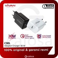 Vivan C30L / C30C USB 30W Quick Charging Power Charger Adapter