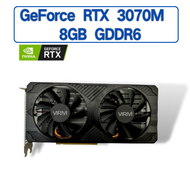 VIRIVI OEM GeForce RTX 3070M 8GB 256bit GDDR6การ์ดจอ8Pin HDMI/DP * 2 PCIe 4.0 × 16 NVIDIA เดสก์ท็อปพีซีเกมใหม่ Placa De Vídeo