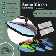 Zoom Mirror Rear View Mirror Anti-Glare Wide Angle Zoom Engineering Monaco Mirror