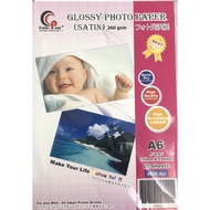 Color Print A6 260GSM Satin Photo Paper