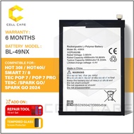 Battery BL-49NX FOR INFINIX HOT 30I / 40I /SMART 7 8 /TECNO POP 7 /POP 7 PRO/SPARK GO (5000mAh)