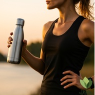 FOUR SEASONS Single Layer Coke Bottle Stainless Steel Sports Water Bottle Leak-Proof,Hot,Cold Drinks