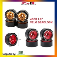 Ready METAL VELG BEADLOCK 1.9 INCH RIM METAL BEADLOCK HEX 12MM RC CAR