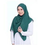 Tudung Bawal Satin Emboss - Bidang 45