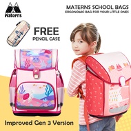 Materns Mistencare Ergonomic School Bag ★ 16 Designs Available ★ Primary School Bags ★ Kids Backpack