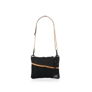 GREGORY 2L Sacoche Shoulder Bag/M/Black/Brown eslite