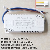 LED Driver 3 color Adapter For LED Lighting AC220V Non-Isolating Transformer For LED Ceiling Light R