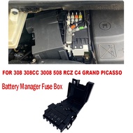 Car BPGA Battery Manager Battery Fuse Box 6500GR 6500GQ FOR Peugeot 3008 RCZ 508 5008 J7C8 966652768