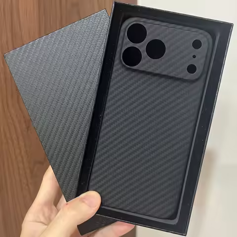 For iPhone 17 ProMax i14 i15 i16 i17 Real Aramid Carbon Fiber Phone Case Cover For iPhone 13 14 15 1
