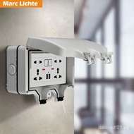 Outdoor Outdoor British Standard 13A Switch Socket Waterproof Cover Protective Cover International H