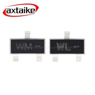 20PCS 2SB1691 B1691 WL 2SD2655 D2655 WM SOT-23 SMD NPN PNP 1A 60V Transistor 2SB1691WL-TL-E 2SD2655W