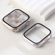 12/Suitable for iwatch10 Protective Case Apple Watch se Tempered Film SSSS7 Case Film All-Inclusive 