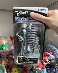 日本罕見中古絕版Tomy 吊卡大頭Jack幽靈狗杰克傑克小鬼毛毛絨公仔。萬聖節The Nightmare Before Christmas 聖誕夜驚魂怪誕城之夜Jack skeleton 傑克聖誕節。