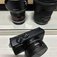 Canon M200 連EF adapter
