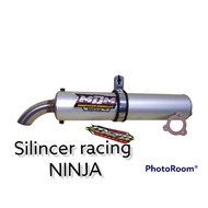 SILINCER NINJA ALMUNIUM MDM MUFFLER CHORELET Knalpot