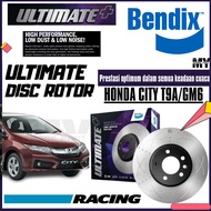 Bendix Ultimate+ Front Set Disc Rotor - Honda City T9A/GM6 1.5L 2013 BR9533 ULT+
