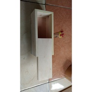 Wooden box measuring 13x5x4 storage box