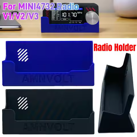 3D Printed Mini Radio Bracket for MINI SI4732 Radio V1/V2/V3 Pocket Handheld Radio Mount All-Band Re