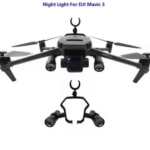 For DJI Mavic 3 Drone LED Lights Night Flight Searchlight Flashlight with Bracket for DJI Mavic 3 Dr