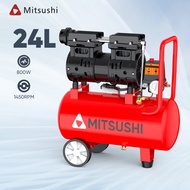 Mitsushi MYSJ624L 24Liters 800W 220V Oil Free Air Compressor 2 In 1 Air Tank+Air Pump