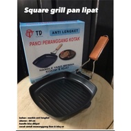 Grill, folding grill pan, square grill pan