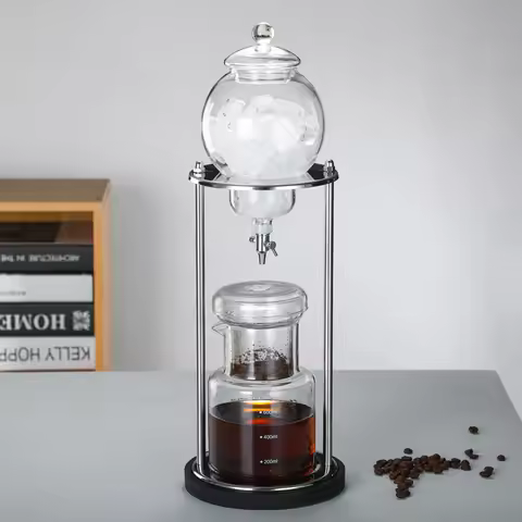 600ml Classic Cold Brew Coffee Ice Coffee Maker Espresso Coffee Drip Pot