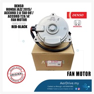 DENSO ORIGINAL HONDA JAZZ 2015/ ACCORD 2.0 08'/ ACCORD T2A 14' FAN MOTOR 2120/2110 (RED-BLACK)