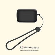 For Jabra Elite 5 Case Jabra Elite 4 Active Silicone Soft Case Cute Silicone Short Lanyard Jabra Eli