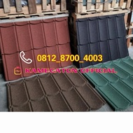 Multiroof Multiroof Genteng Metal Pasir Merah Hitam Hijau Coklat Taso