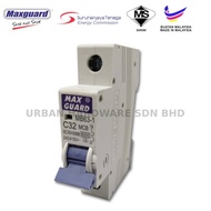 Maxguard 32A 1Pole MCB Main Switch (102100)