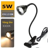 Đèn Led BOFIT kẹp đa năng 5W-220V Bóng Led COB chiếu rọi điểm