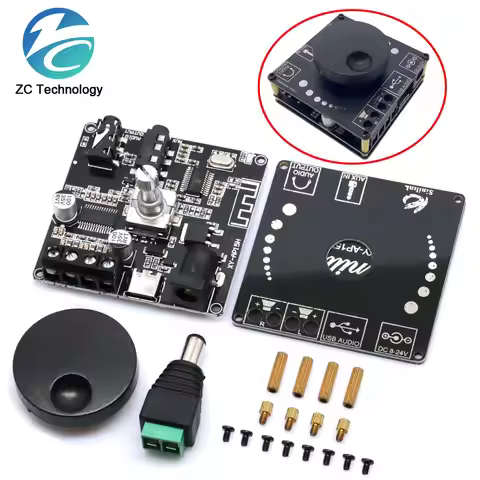 HIFI 20W*2 50W*2 AP50L AP15H Stereo Bluetooth-compatible Digital Amplifier Board AUX USB-C Input 12V