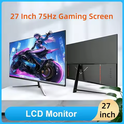 27 Inch for PC Desktop Computer Ultra HD 75Hz Curved IPS Gaming Monitor for Office and Gaming