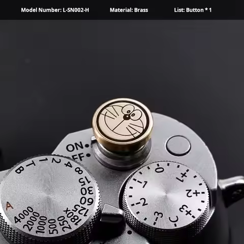 Camera Shutter Button Suitable for Fujifilm XT50 XM5 XT5 XT30 XE4 XE3 XH2S X100V X100VI Nikon ZF Cam