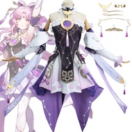Mandragora Ruiner Honkai Star Rail Kostum Cosplay Fu Xuan Kostum Cosplay Dewa Air Bunga Api Ruan Mei