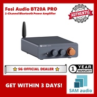 in stock [ SG] FOSI AUDIO BT20A PRO 2-Channel Bluetooth Power Amplifier