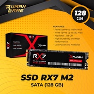 SSD M.2 SATA 128GB 2280 RX7 / M2 SATA / M2SATA / OFFICIAL 3 YEAR WARRANTY