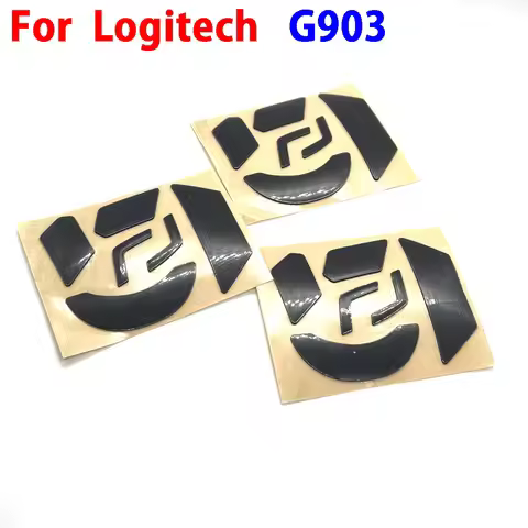 Hot sale 1set Mouse Feet Skates Pads For Logitech G903 Wired wireless Mouse White Black Anti skid st