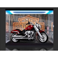 Display Case Box 10269 Harley-Davidson Fat Boy (Only display case box, No blocks Model)