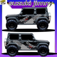 สติ๊กเกอร์ suzuki jimny ซูซูกิ จิมนี่ สติกเกอร์ติดข้างประตู ได้2ด้าน ทำแบบเปลี่ยนข้อความฟรี สนใจทัก