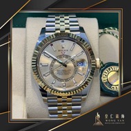 🤴🏻👑 勞力士 ROLEX 336933 天行者 珠帶 香檳面 10/2021年 Fullset